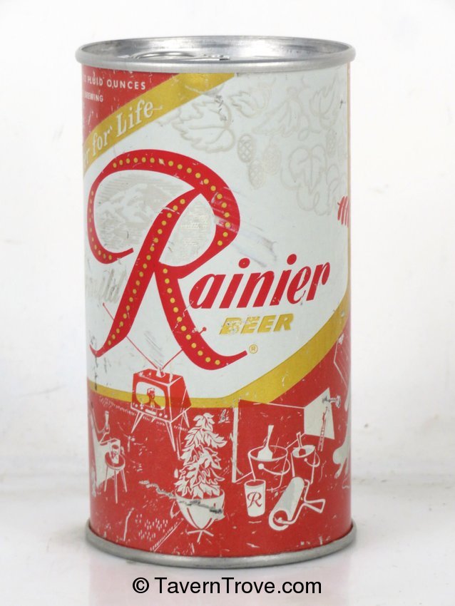 Rainier Jubilee Beer (Dark Pastel Red)