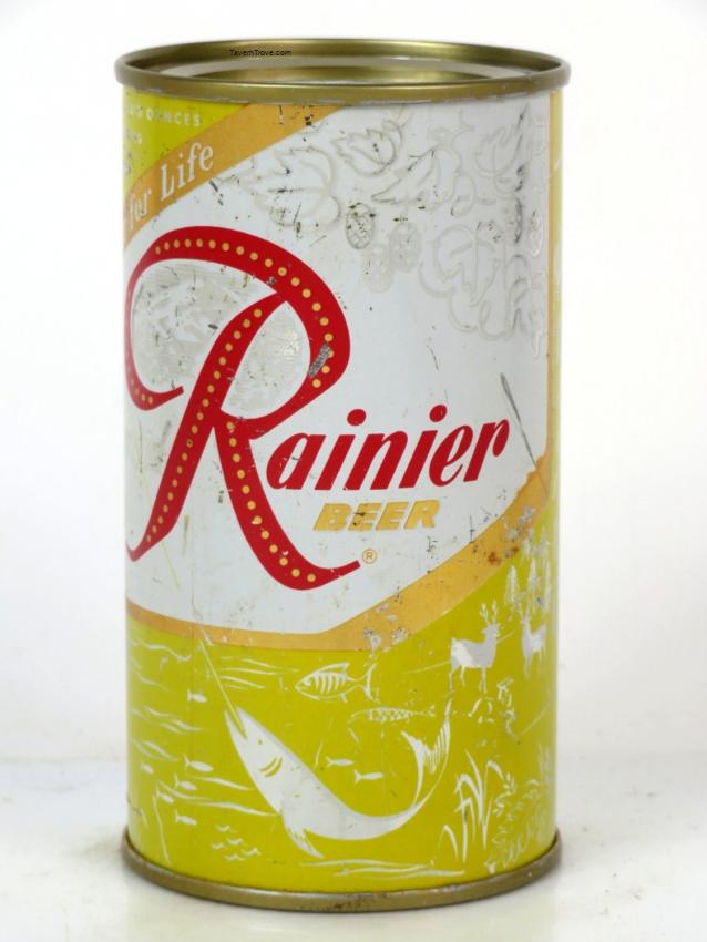 Rainier Jubilee Beer (Dirty Yellow)