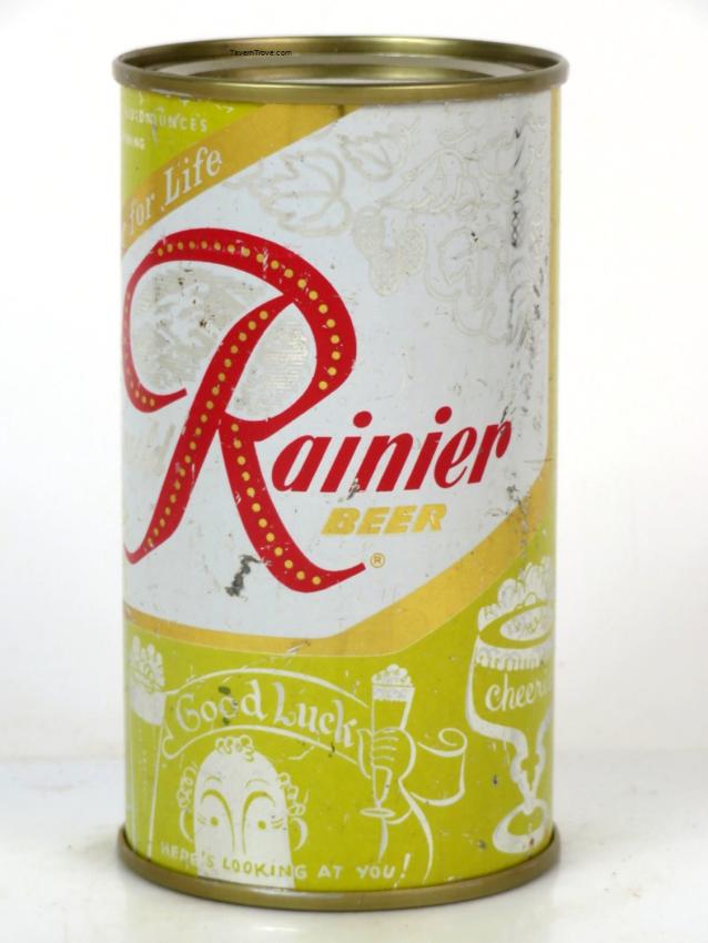 Rainier Jubilee Beer (Light Olive Yellow)