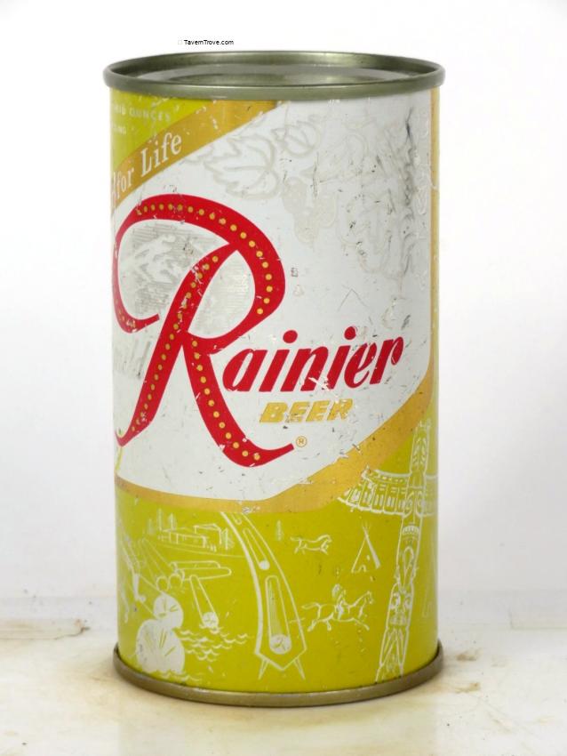 Rainier Jubilee Beer (Olive Yellow)