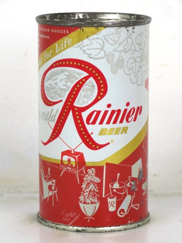 Rainier Jubilee Beer (Orangy Red)