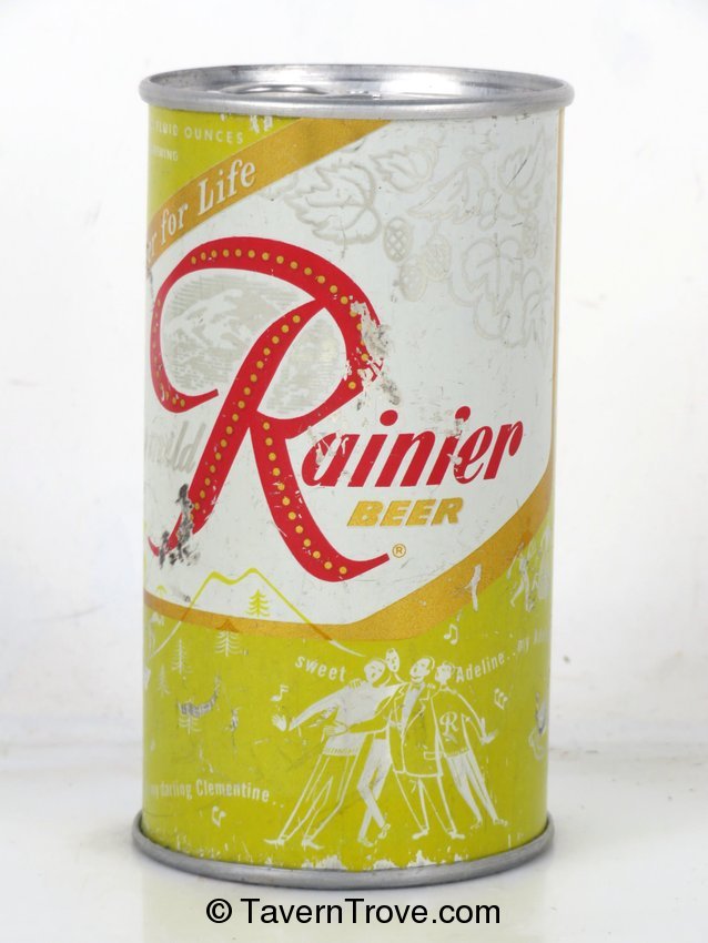 Rainier Jubilee Beer (Yellow)