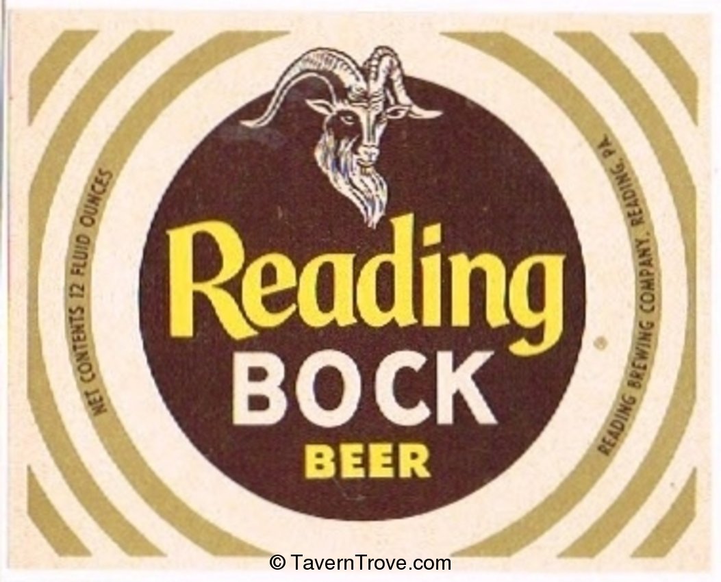 Reading Bock  Beer