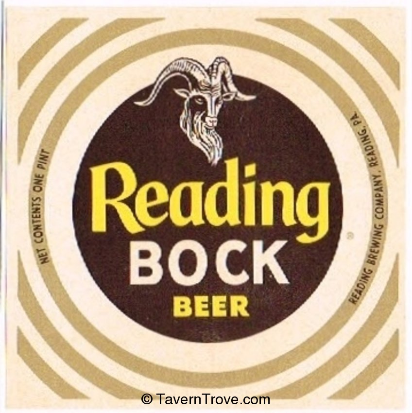 Reading Bock  Beer