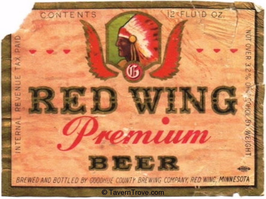 Red Wing Premium Beer