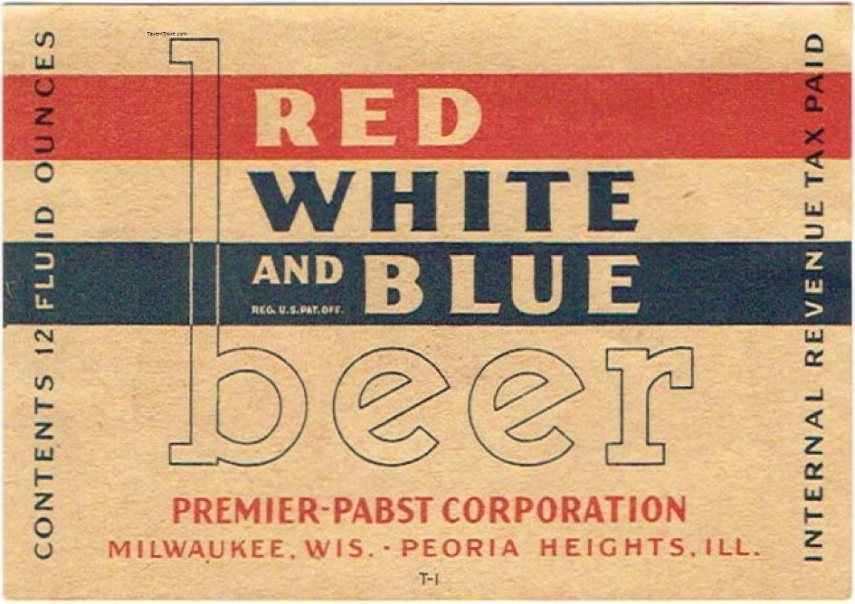 Red White and Blue Beer (76mm)