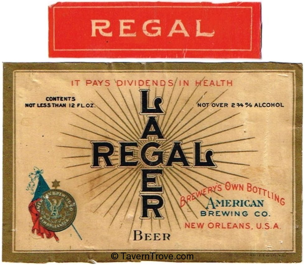 Regal Lager Beer