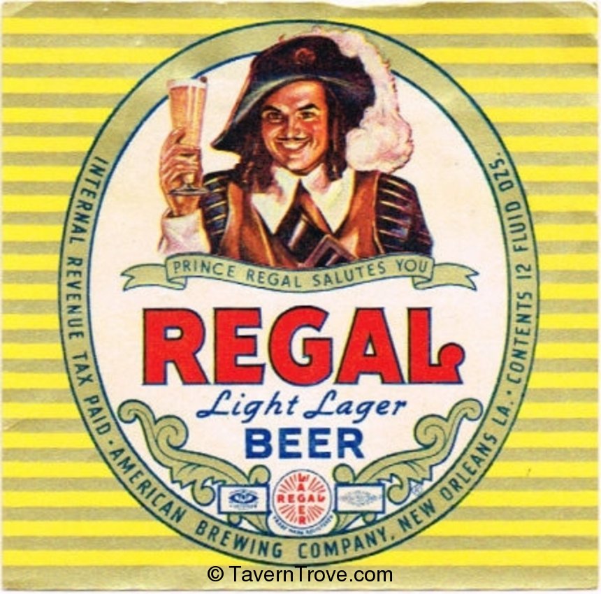 Regal Light Lager Beer