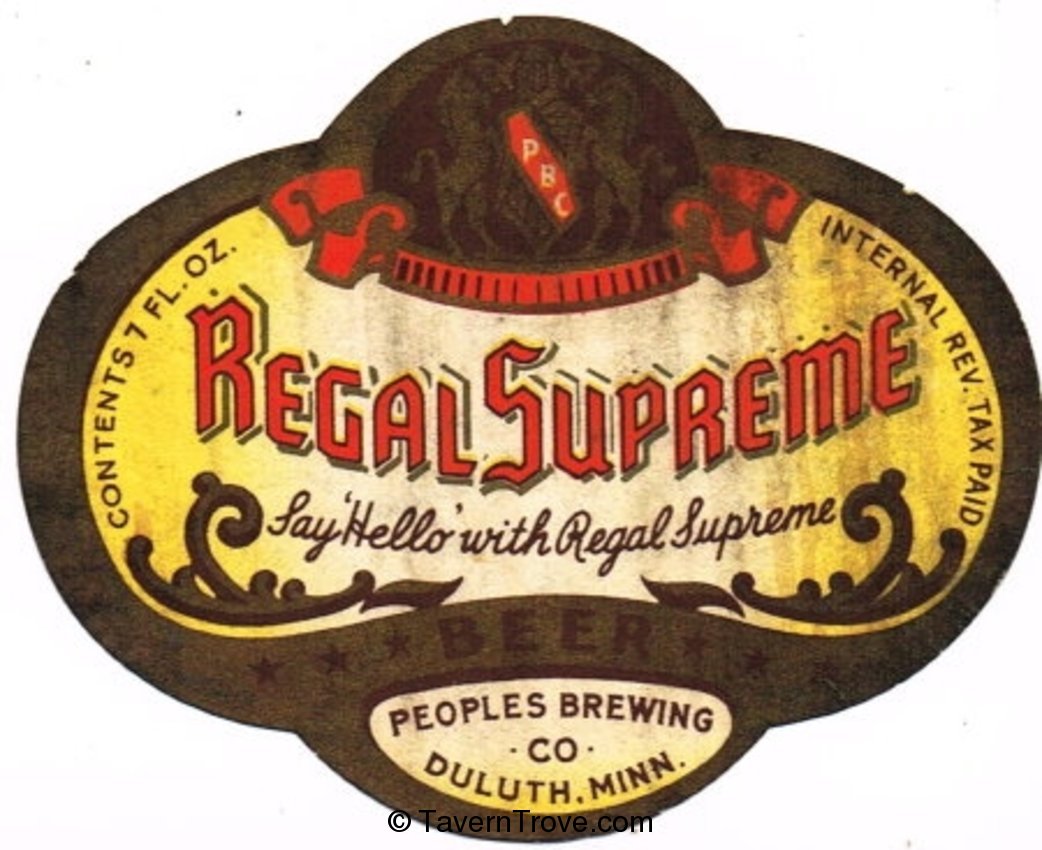 Regal Supreme Beer