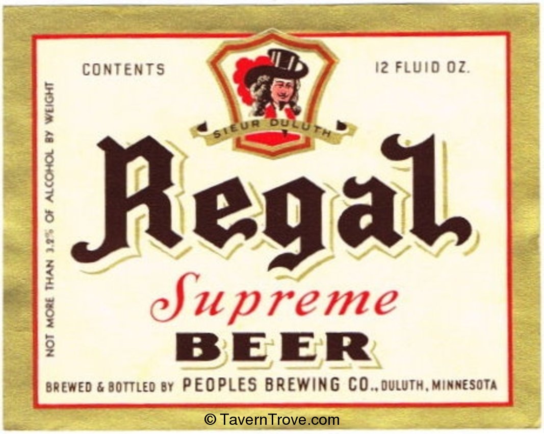 Regal Supreme Beer