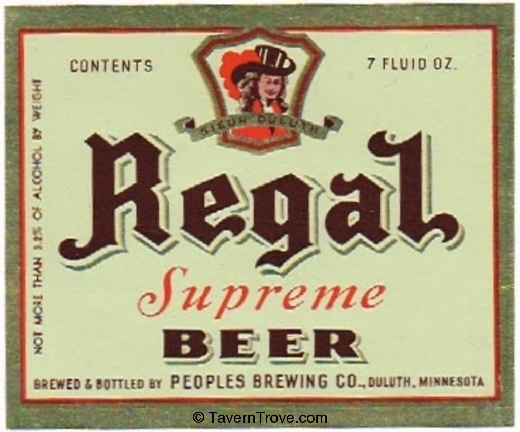 Regal Supreme Beer