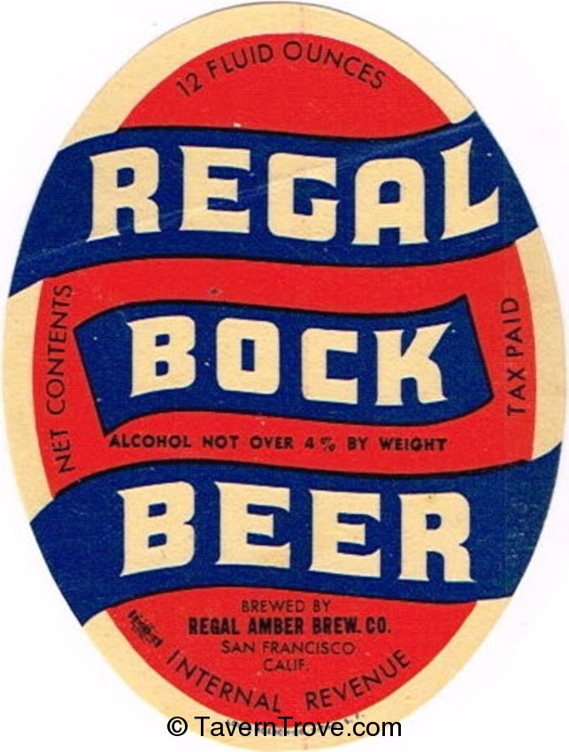 Regal Bock Beer