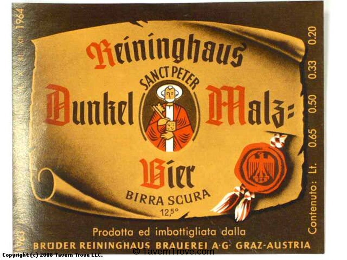 Reininghaus Dunkel Malz Bier