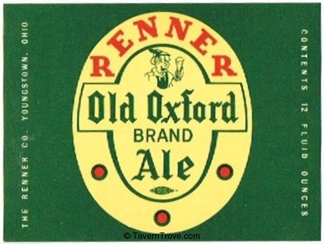 Renner Old Oxford Brand Ale