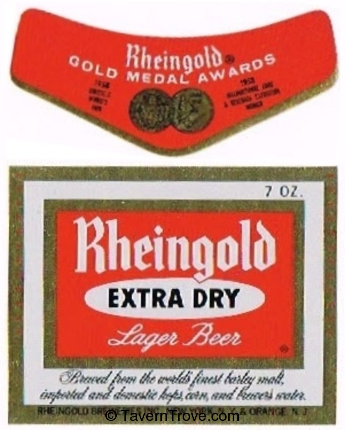 Rheingold Extra Dry Lager Beer