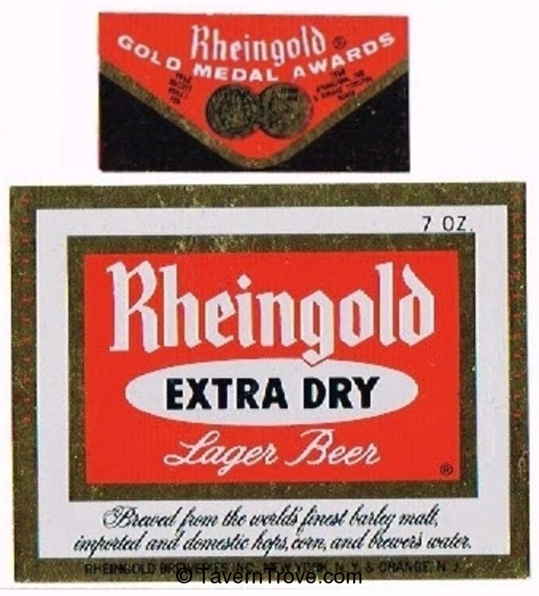 Rheingold Extra Dry Lager Beer