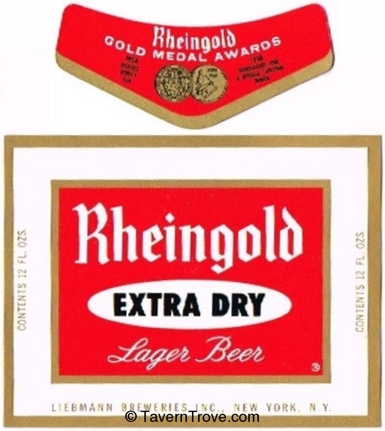 Rheingold Extra Dry Lager Beer