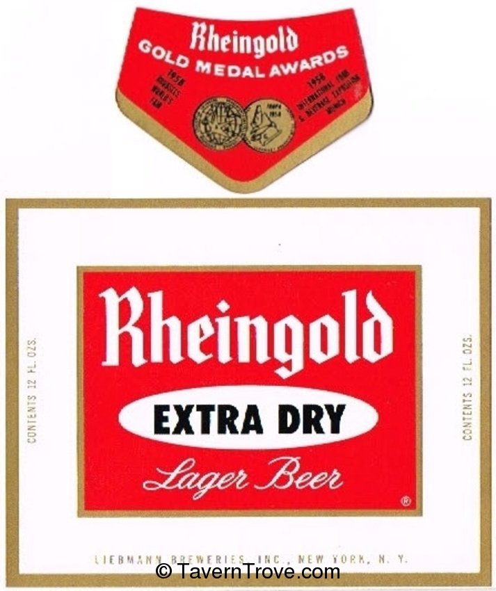 Rheingold Extra Dry Lager Beer