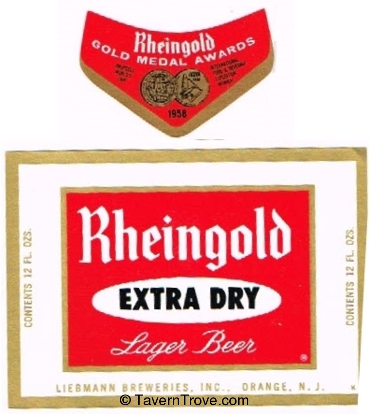 Rheingold Extra Dry Lager Beer