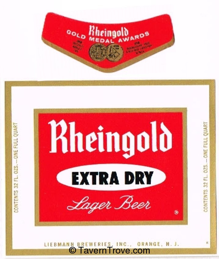 Rheingold Extra Dry Lager Beer