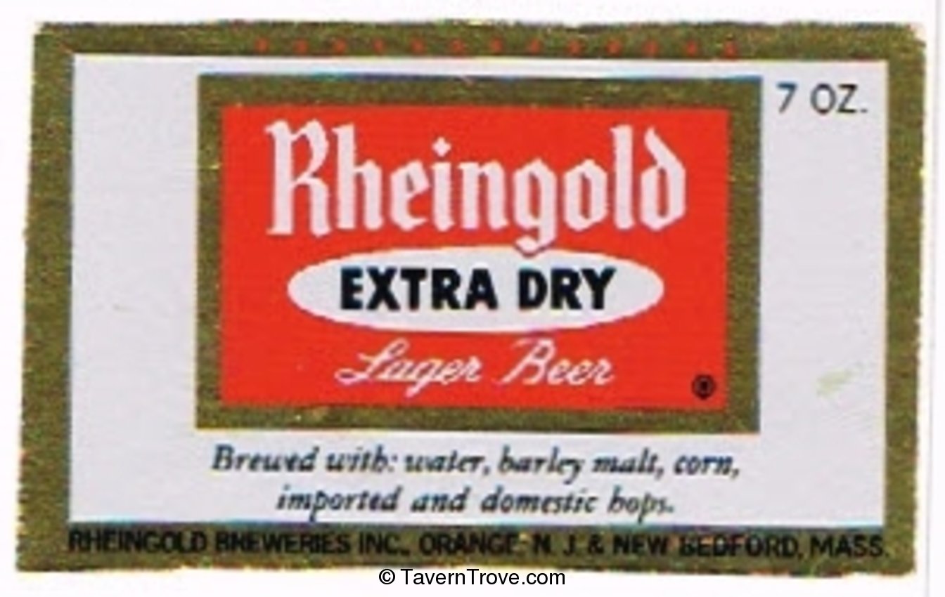 Rheingold Extra Dry Lager Beer