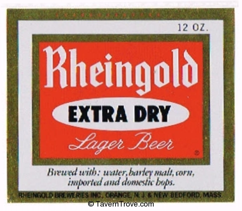 Rheingold Extra Dry Lager Beer