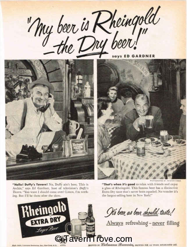 Rheingold Extra Dry Lager Beer