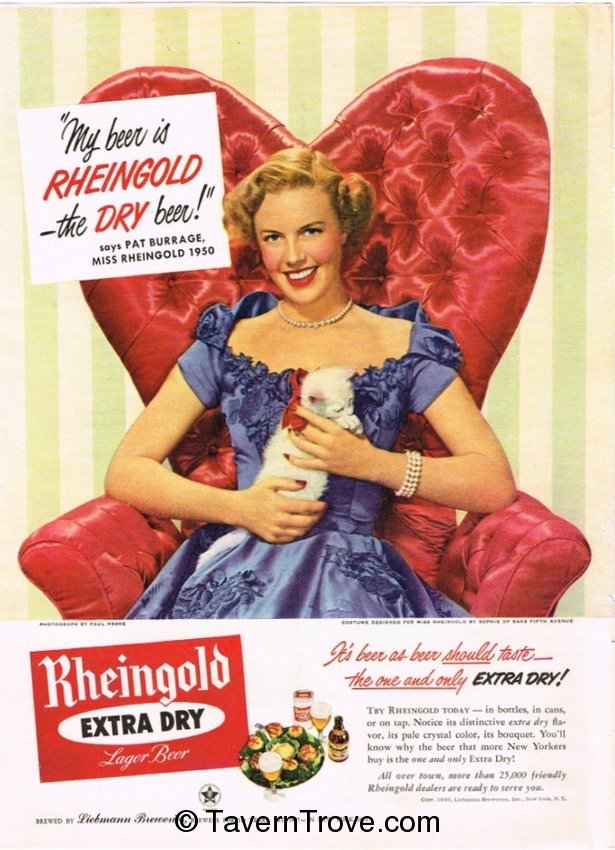 Rheingold Extra Dry Lager Beer