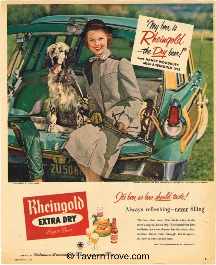 Rheingold Extra Dry Lager Beer