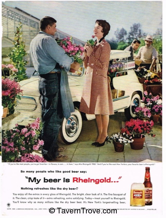 Rheingold Extra Dry Lager Beer