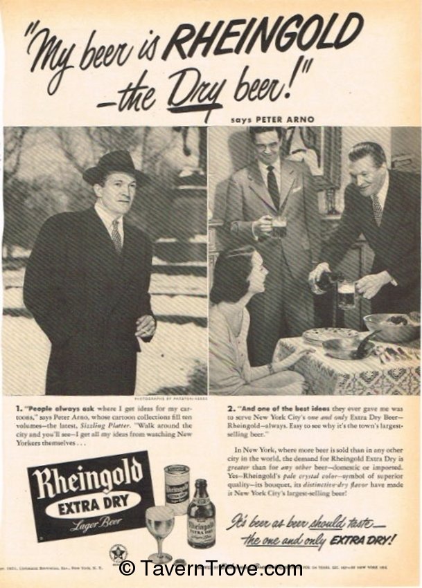 Rheingold Extra Dry Lager Beer