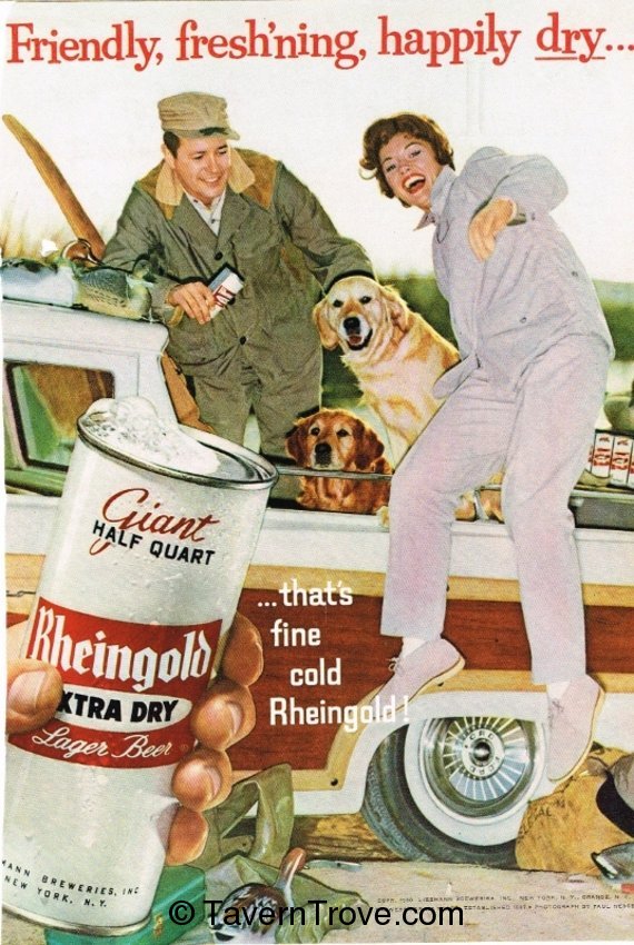 Rheingold Extra Dry Lager Beer