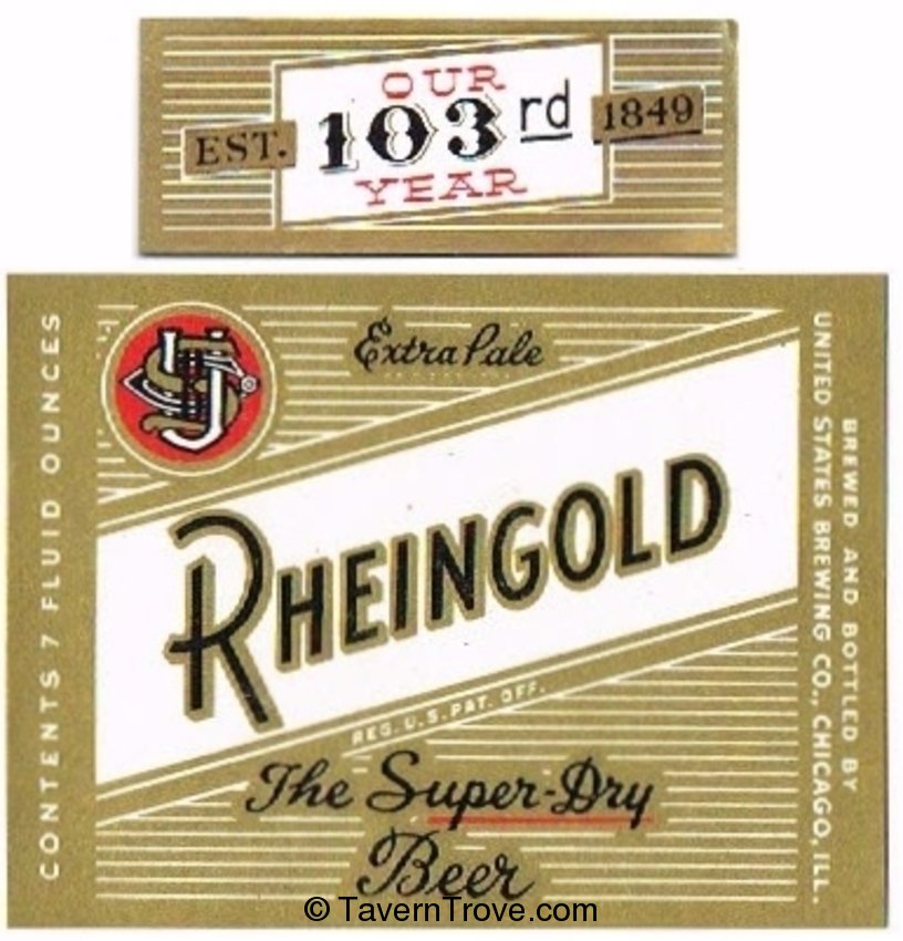 Rheingold Extra Pale Beer