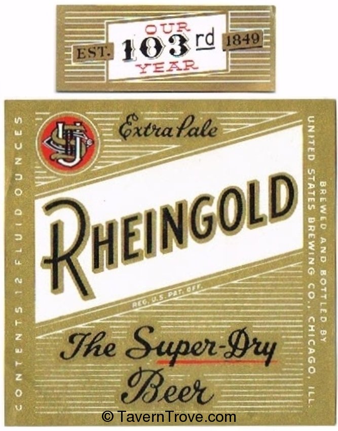 Rheingold Extra Pale Beer