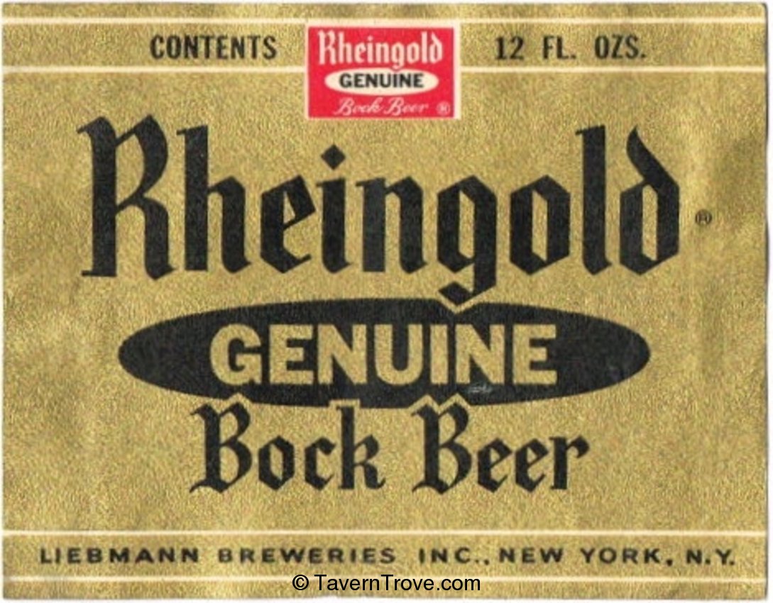 Rheingold Genuine Bock Beer