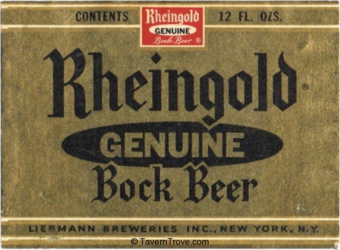 Rheingold Genuine Bock Beer