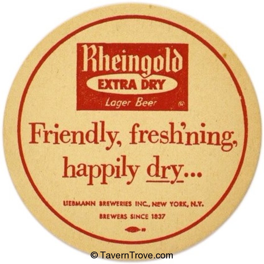 Rheingold Lager Beer