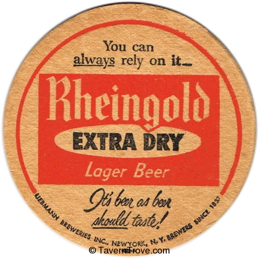 Rheingold Lager Beer