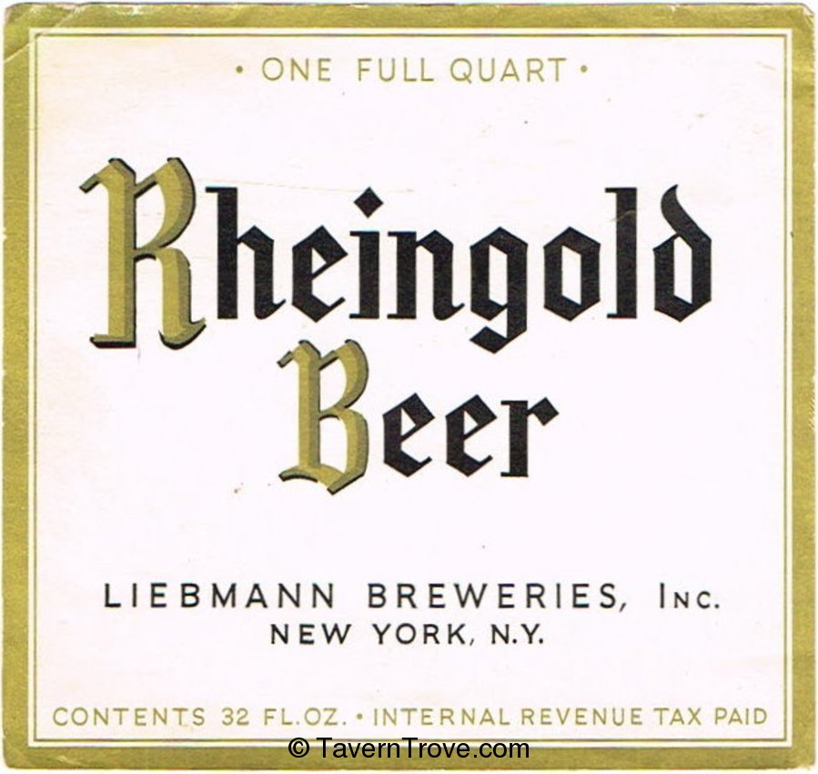 Rheingold Beer