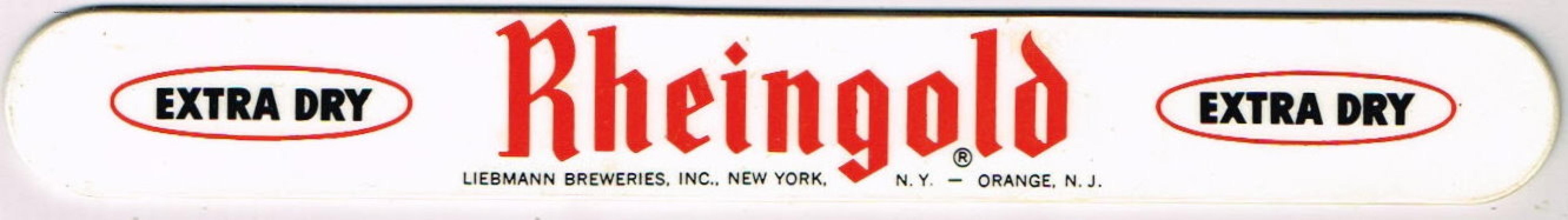 Rheingold Extra Dry Beer