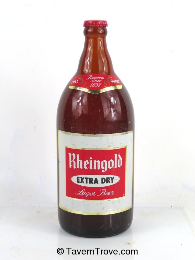 Rheingold Extra Dry Lager Beer (Full)