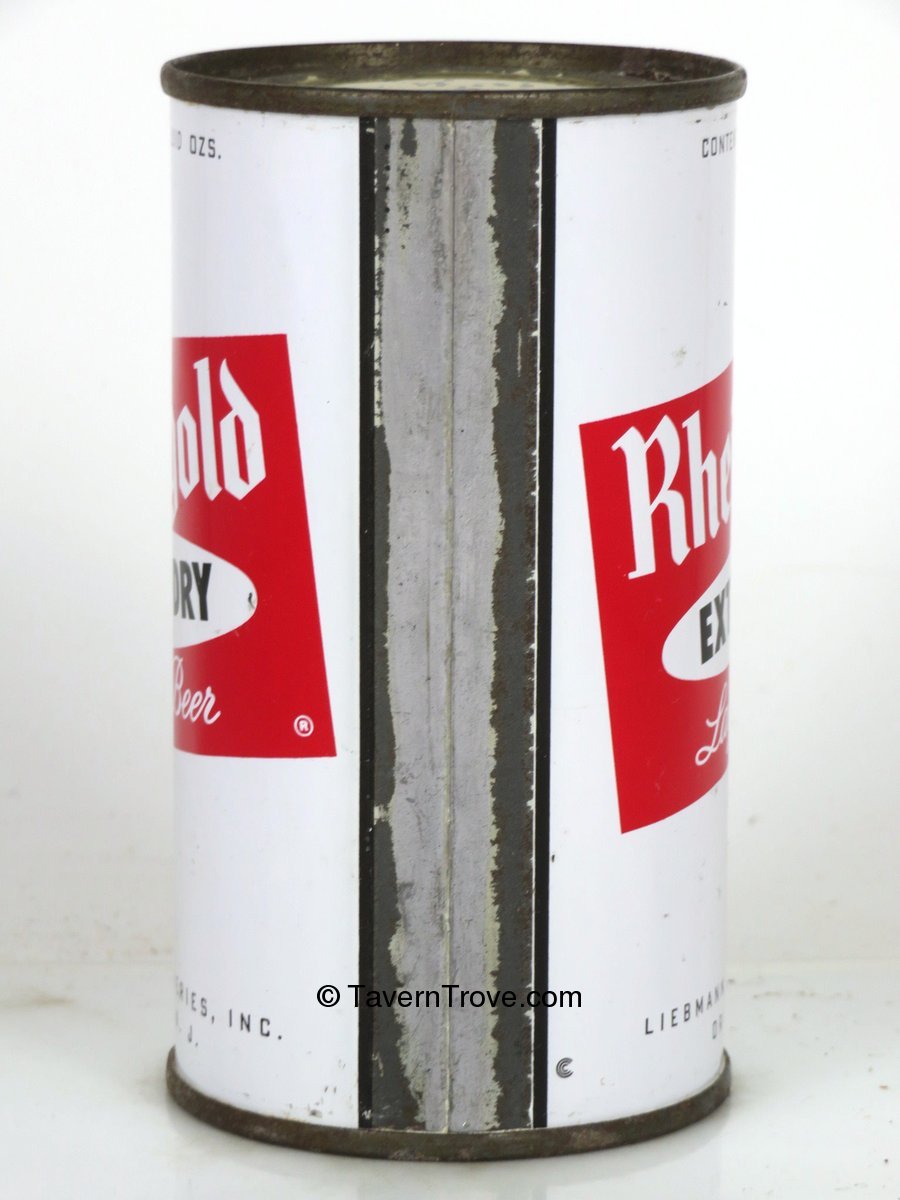 Item #35221 1960 Rheingold Lager Beer Flat Top Can 123-19.2