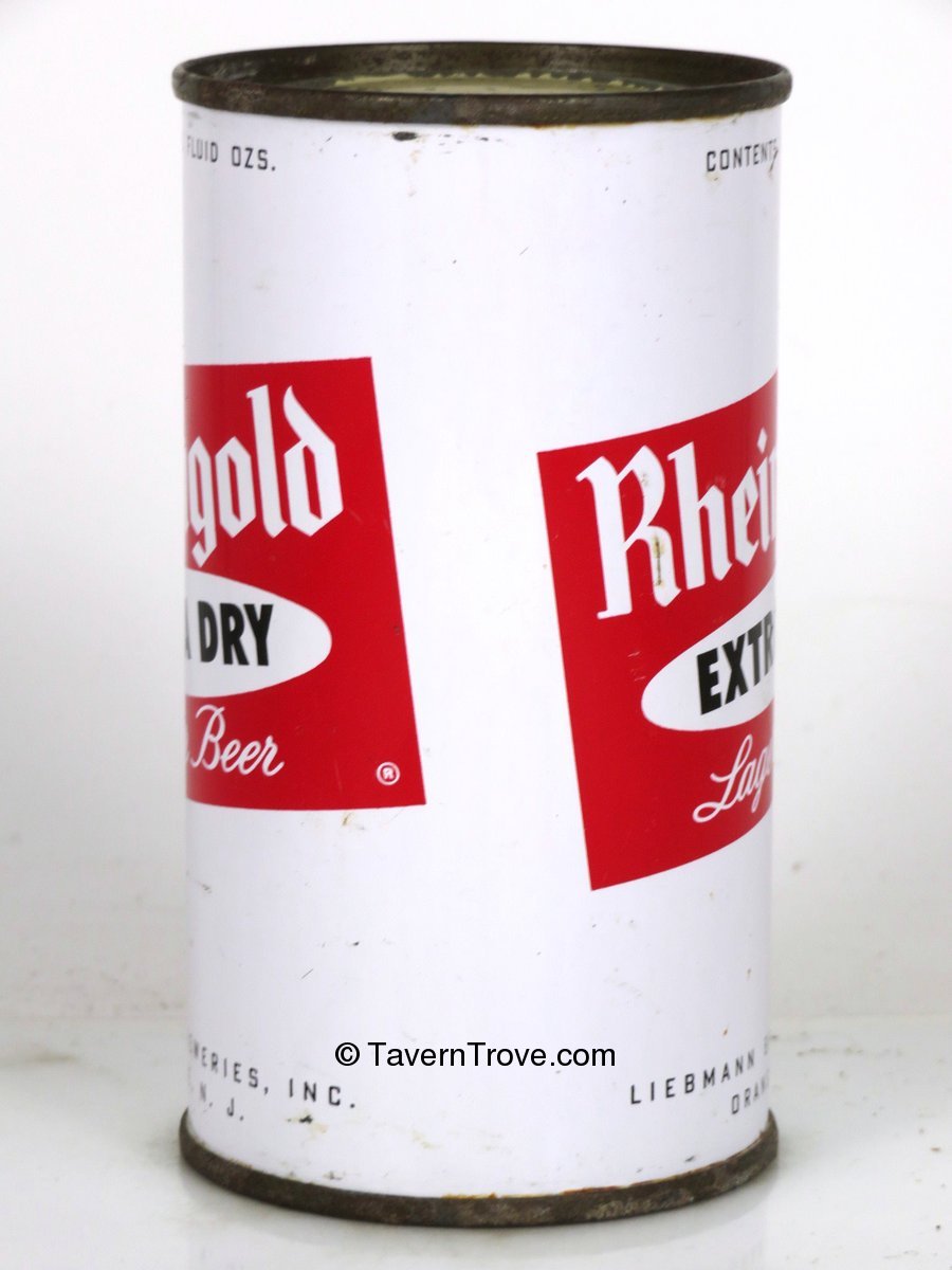 Item #35221 1960 Rheingold Lager Beer Flat Top Can 123-19.2