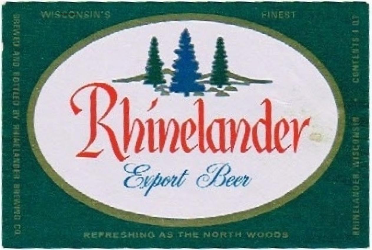 Rhinelander Export Beer