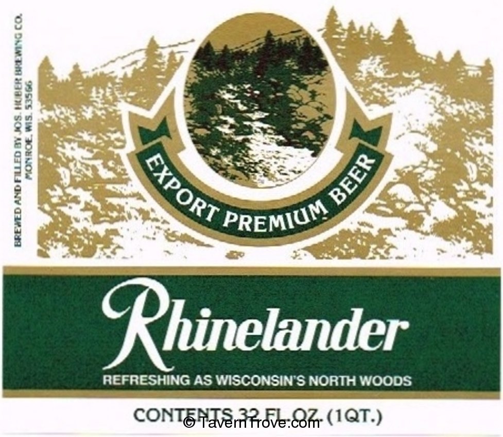 Rhinelander Export Premium Beer