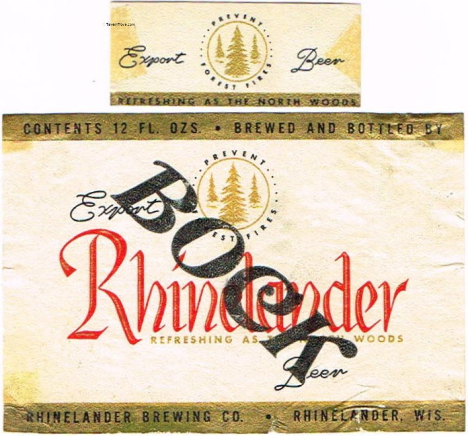 Rhinelander Bock Beer