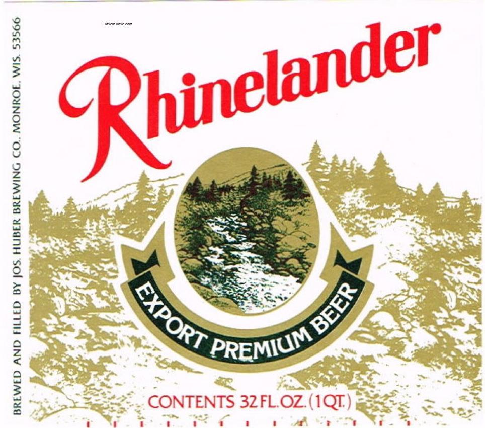 Rhinelander Export Premium Beer