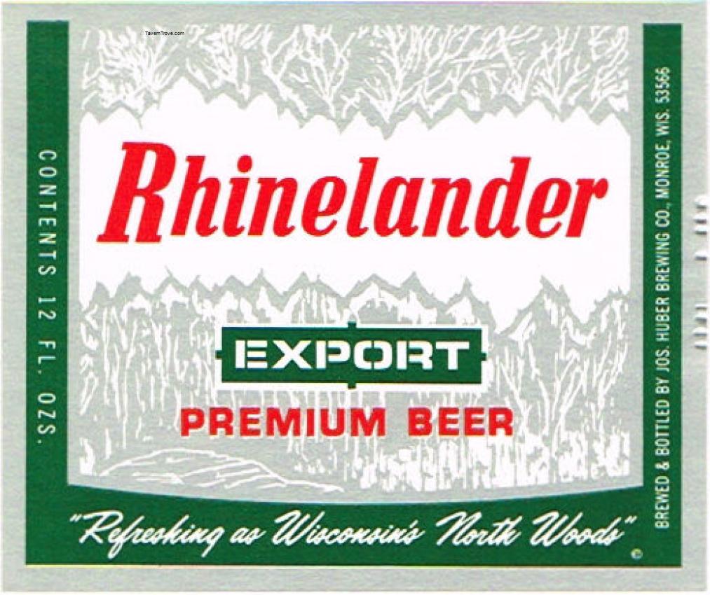 Rhinelander Export Premium Beer Dupe