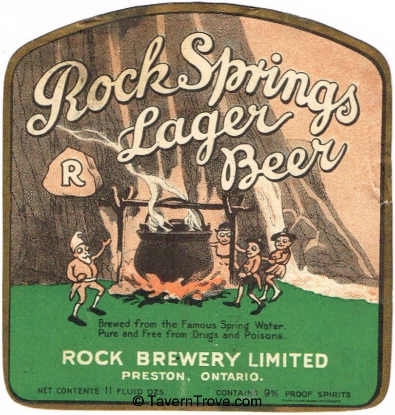 Rock Springs Lager Beer