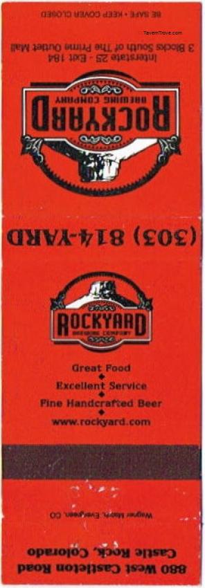 Rockyard Brewing Co. Dupe